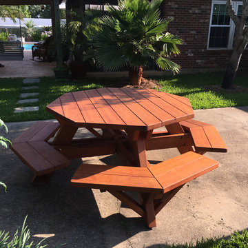Octagonal Picnic Table