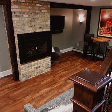 Lower Level Remodel with Wine Cellar