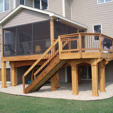 Maple Grove Deck to Porch Conversion