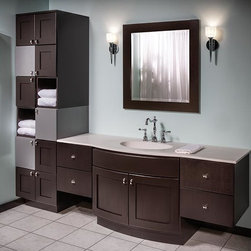 Bertch Custom Size Bath Cabinetry Osage - Bathroom Cabinets