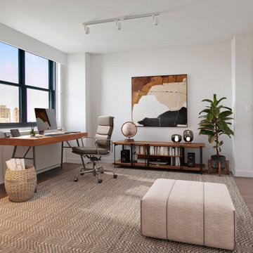 Virtual Staging Examples - Industrial Style