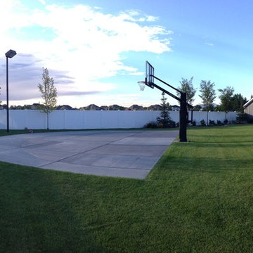 Bryant S's Pro Dunk Diamond Basketball System on a 50x35 in Kaysville, UT