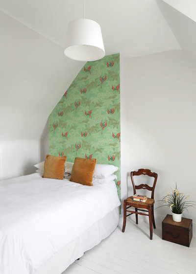 Tolle Tapeten fürs Schlafzimmer – von scandi bis industrial