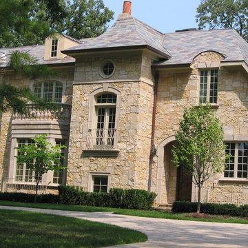 Home Exteriors with Nature Stone