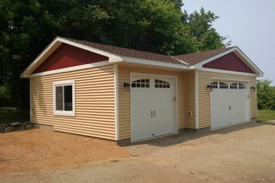Example of a garage design in Minneapolis