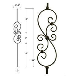 Scroll Iron Balusters - Products