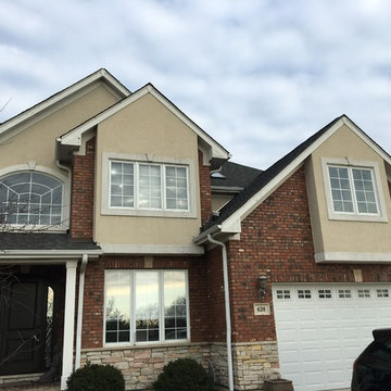 James Harsie lap siding , LP Smartside trim