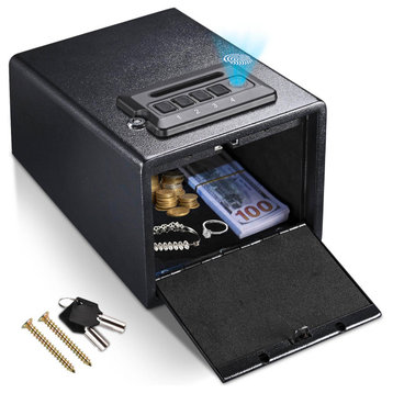 Yescom Handgun Safe for Pistol Security Biometric Fingerprint Keypad Lock Box