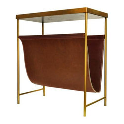 Worlds Away - Worlds Away Mayfair Magazine Rack - Magazine Racks