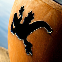 Fire Pit Art Kokopelli - Fire Pits