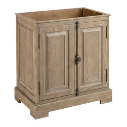 30" Chelles Vanity For Undermount Sink- Gray Wash - Products