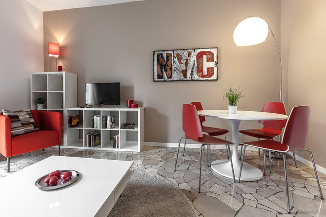 Moderno Soggiorno by Arch. Andrea Bonetti | ArchiTrek