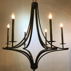 Emerson Iron Chandelier - Chandeliers