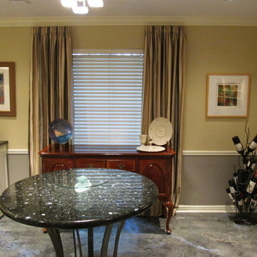 Meyerland Entry Hall, Dining Room and Serving Room