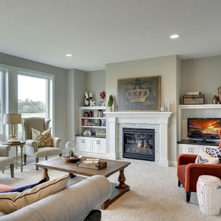 Formal Living Room Fireplace | Houzz