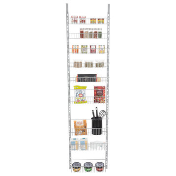 Over the Door Organizer 9-Tier Hanging Wall Rack Organization and Storage