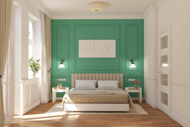 Dormitorio - Verde juvenil