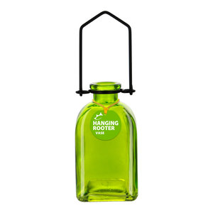 Hanging Apothecary Recycled Glass Rooting Vase Contemporary