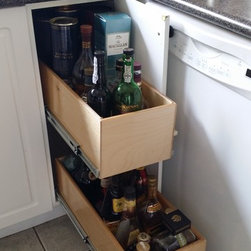 Deep Pull Out Shelves - Kitchen Drawer Organizers