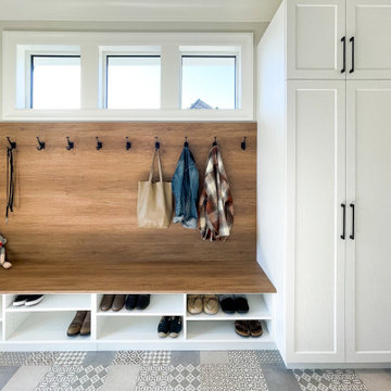 Mudroom Bench & Storage Unit