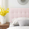 Pink Lily Biscuit Tufted Twin Performance Velvet Headboard