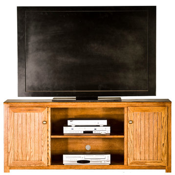 Adler Oak Collection, 60" TV Console, Bright White Oak