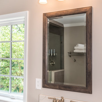 Alexandria Aging In Place Master Bath Remodel with Closet Organization
