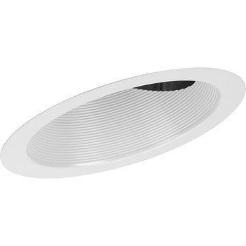6" SW Recessed Sloped Ceiling Step Baffle Trim for 6" Housing, P605A Series