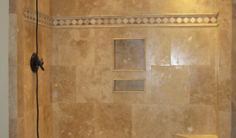 Travertine Shower