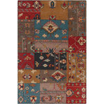 Chandra - Fusion Contemporary Area Rug, 7'9"x10'6" - Update the look of your living room, bedroom or entryway with the Fusion Contemporary Area Rug from Chandra. Hand-knotted by skilled artisans, this rug features authentic craftsmanship and a beautiful, contemporary pattern. The rug has a 0.5" pile height and is sure to make an alluring statement in your home.