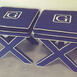 Custom X Benches - Footstools And Ottomans