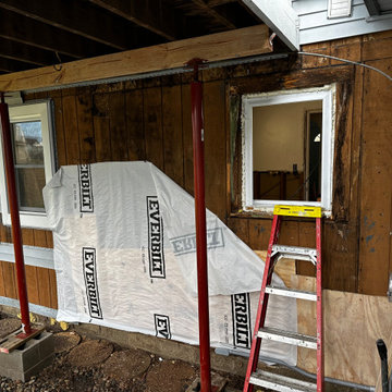 Current Canton water damaged main floor and Bathroom renovation