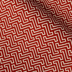 Nacleto Upholstery in Paprika - Upholstery Fabric