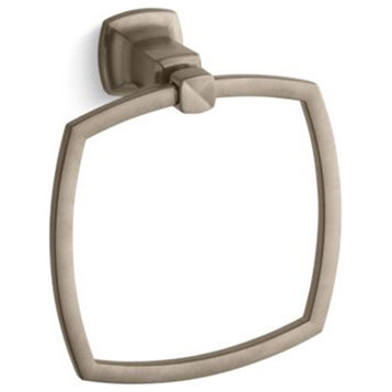 Kohler Margaux Towel Ring, Vibrant Brushed Bronze