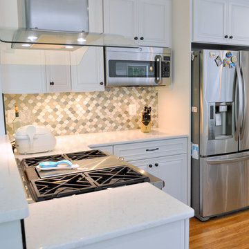 Classic Traditional White Kitchen / Rockville, MD