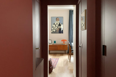 Idée de décoration pour un couloir minimaliste.