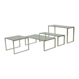 Calvin Glass Table Series by sohoConcept - Side Tables And End Tables