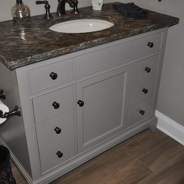 Basement Bar and Bathroom in Harford County, MD
