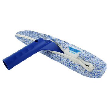 Ettore® 15080 ProSeries Backflip Squeegee & Washer Scrubber Combo, 14"
