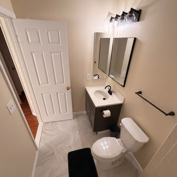 Double Bathroom Remodel in Alexandria, Virginia