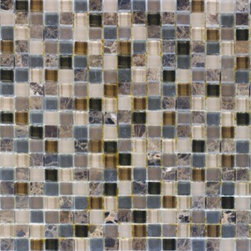 Bestview Glass Mosaic 5/8" x 5/8" Burton Street 200131 - Tile