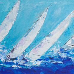 Hard to the Wind - Sold - Paintings