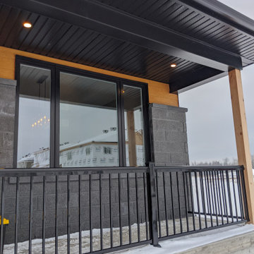 Model Home Exterior Front Porch