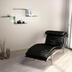 ORLANDO WALL-MOUNTED GLASS SHELF - Furniture