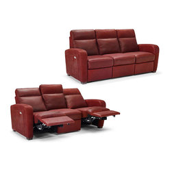 Rodrigo B938 Reclining Sofa Set by Natuzzi Editions - Products