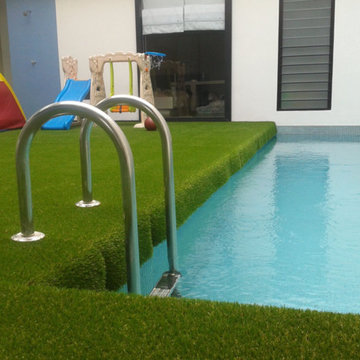 Artificial Grass and Pools
