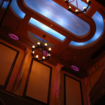 Home Theater Ceiling and Lighting