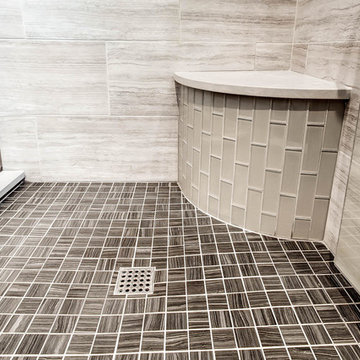 Master Bath with Tall Ceilings and an Open Feel