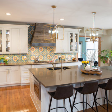 Colorful Kitchen Remodel in Huntley IL