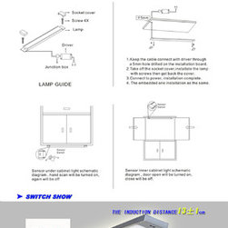 LED sensor cabinet light - Undercabinet Lighting
